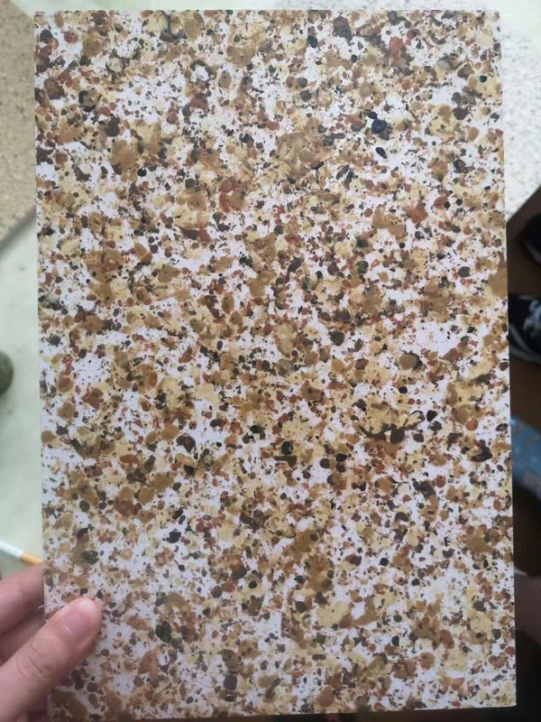 Imitación exterior efecto de granito pintura pintura de pared similar a Dulux casa al aire libre