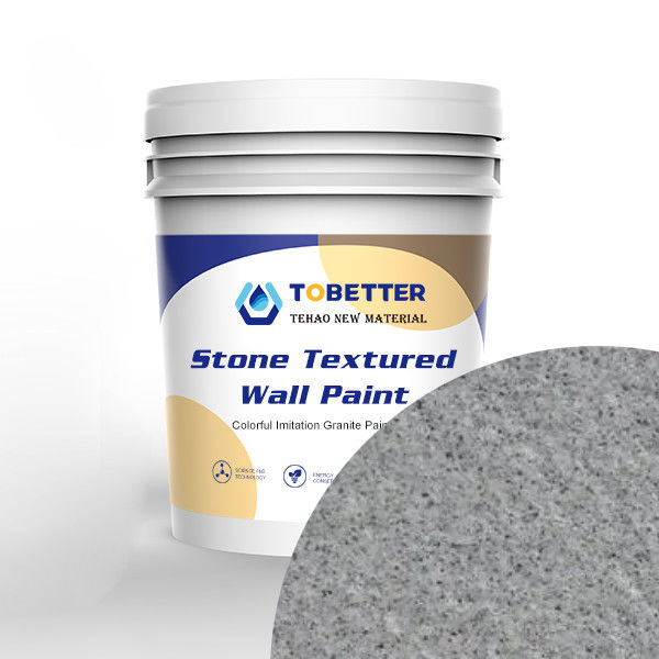Pintura de piedra decorativa exterior reemplaza la laca natural resina acrílica 5l