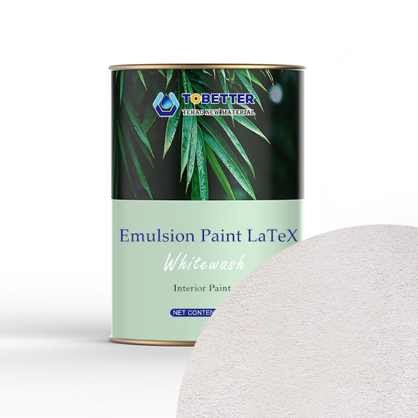 Pintura de pared interior blanca perla para el dormitorio garaje Nippon reemplazar la emulsión de pintura látex