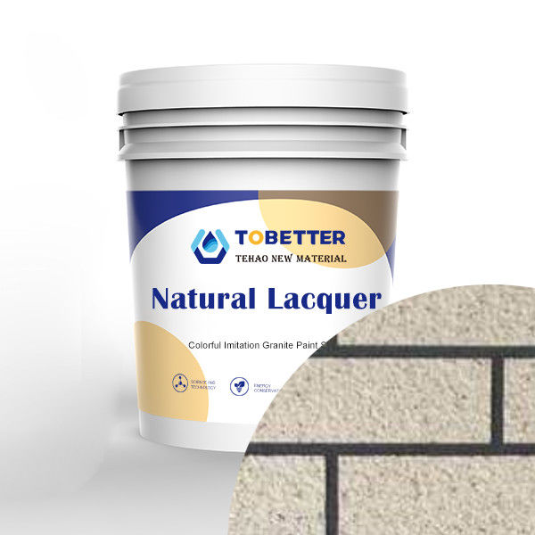 Arenas naturales Acrílico Emulsión de revestimiento pintura Efecto de piedra pintura de pared piezas de roca arena colorida escamas