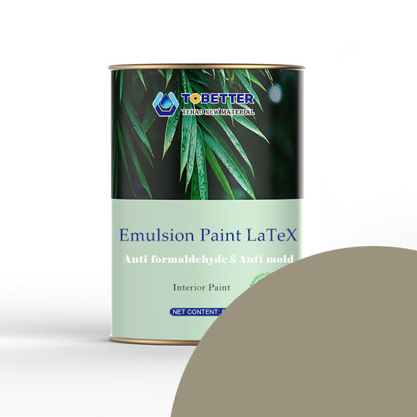Antiformaldehído Resistente a manchas pintura de pared interior opaca profunda impermeabilización con protección UV