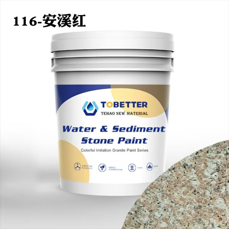 116 Tectura impermeable al aire libre Imitación natural pintura de piedra pintura de pared de hormigón Nippon Replace